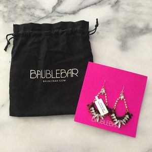 Baublebar Rhinestone Tortoise drop earrings